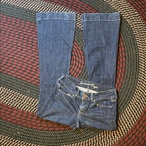 American Eagle Y2k Low Rise Flare Jean Size 6